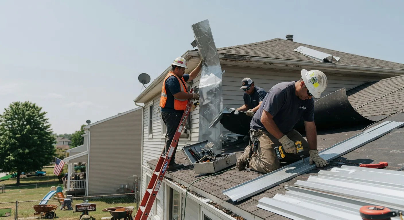 Metal Roof Repair in Weedville, PA